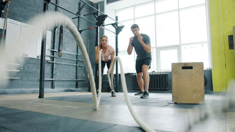 Energie und Konzentration für intensives Training