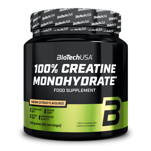 BioTech 100% Creatine Monohydrate - 300 g