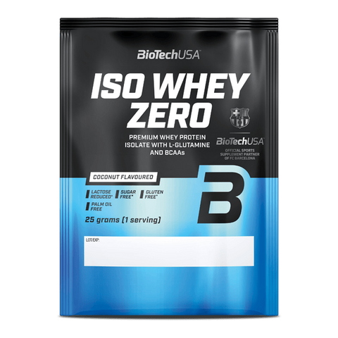 BioTech Iso Whey Zero Protein Isolat Pulver - 25 g Probe