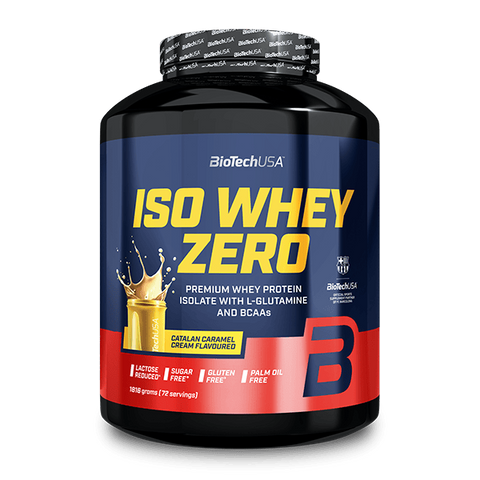 BioTech Iso Whey Zero Proteinpulver - 1816 g