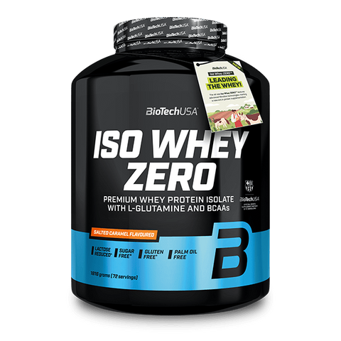 BioTech Iso Whey Zero Proteinpulver - 1816 g