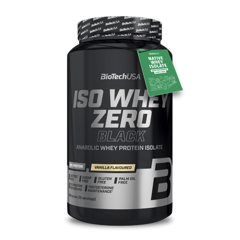 BioTech Iso Whey Zero Black Getränkepulver auf Basis von Molkeproteinisolat