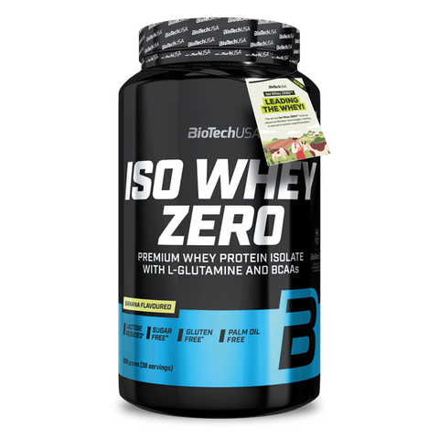 BioTech Iso Whey Zero Protein Isolat Pulver - 908 g