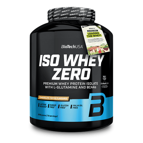 BioTech Iso Whey Zero Proteinpulver - 1816 g