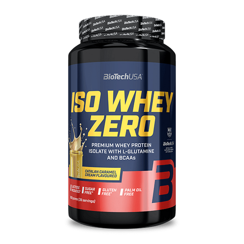 BioTech Iso Whey Zero Protein Isolat Pulver - 908 g