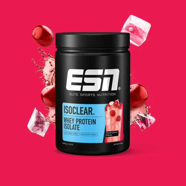 ESN Isoclear Whey Isolate 908g Mango Peach Iced Tea – klares fruchtiges Whey Protein