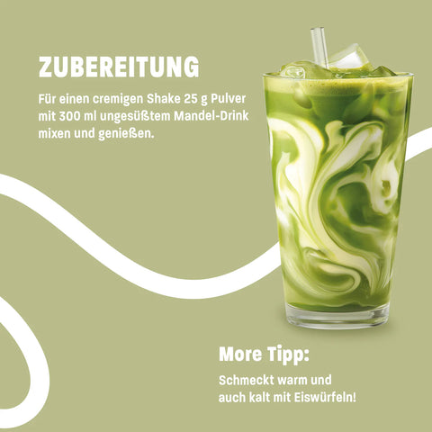 More Protein Iced Matcha Latte Original Taste