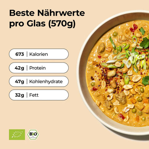 Löwenanteil Erdnuss Curry