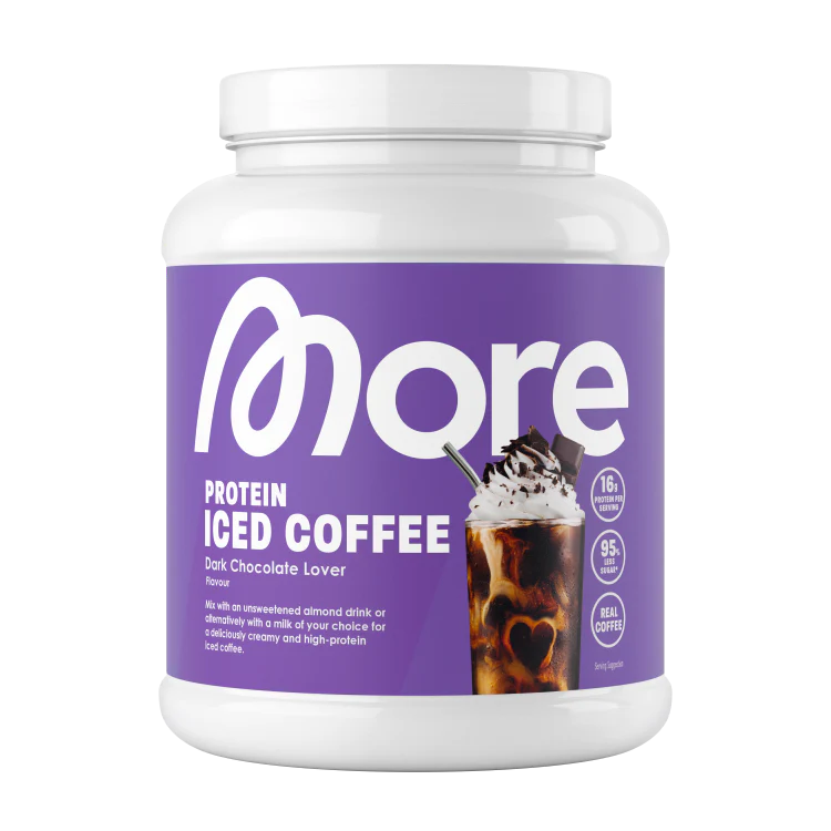 Protein Iced Coffee — wach und proteinreich. – More Nutrition bei EP Nutrition