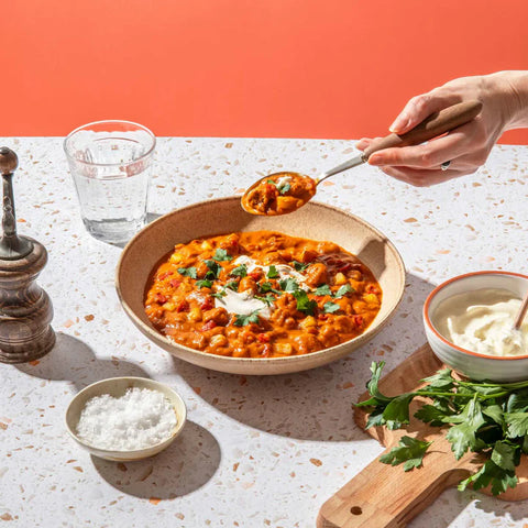 Löwenanteil Veganes Gulasch