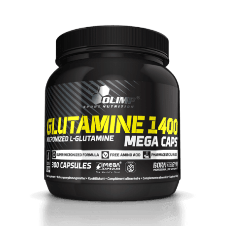 Glutamine 1400 Mega Caps · 300 Kapseln