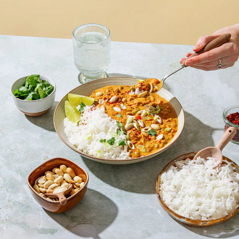 Löwenanteil Erdnuss Curry