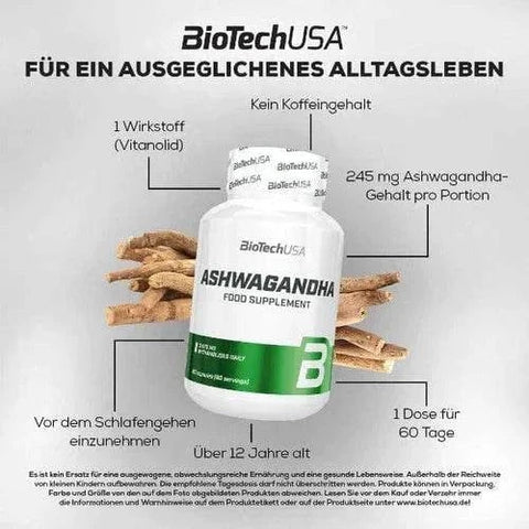 Ashwagandha · 60 Kapseln