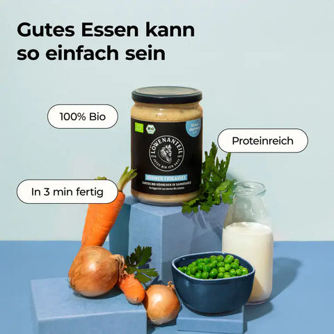 Löwenanteil Hühner Frikassee