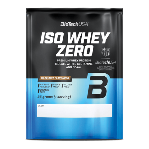 BioTech Iso Whey Zero Protein Isolat Pulver - 25 g Probe