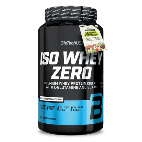 BioTech Iso Whey Zero Protein Isolat Pulver - 908 g