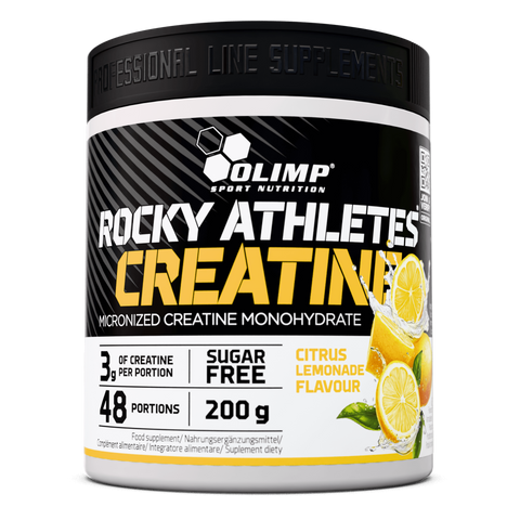 Olimp Rocky Athletes® Creatine - 200 g - Zitruslimonade
