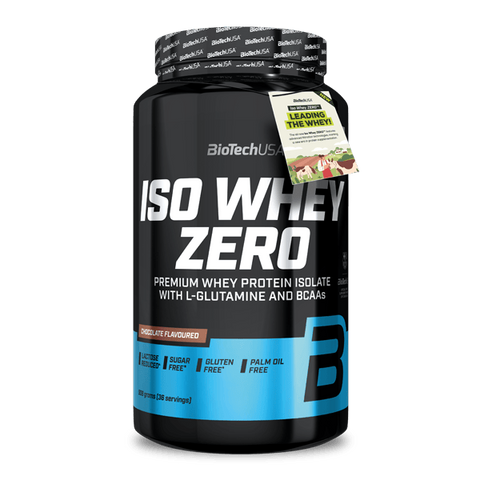 BioTech Iso Whey Zero Protein Isolat Pulver - 908 g
